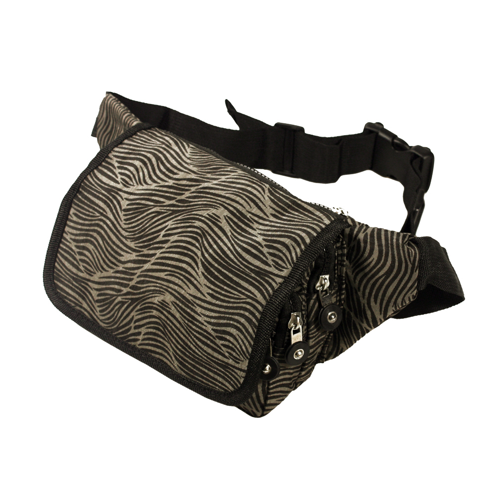 [lovely Zebra] Multi-purposes Fanny Waist Pack / Back Pack / Travel Lumbar Pack