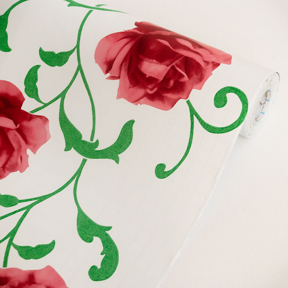 Monthly Rose - Self-adhesive Wallpaper Home Decor(sample)